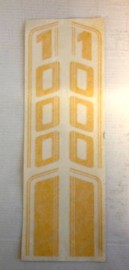 R1000 Airhead tank decal