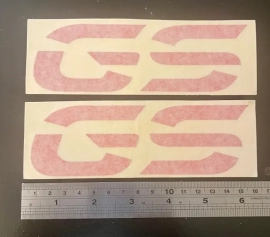 GS Letters Red
